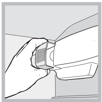 SCHOLTES MONOPORTE RS 3032 V L - Remplacement de l'ampoule d'éclairage - 1