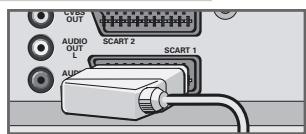 GRUNDIG APOLLO 42 PW 110-7605 TOP - Connecting a video recorder, DVD player or set-top box - 2