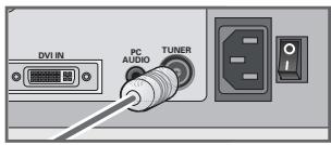 GRUNDIG APOLLO 42 PW 110-7605 TOP - Connecting the antenna and the mains cable - 2