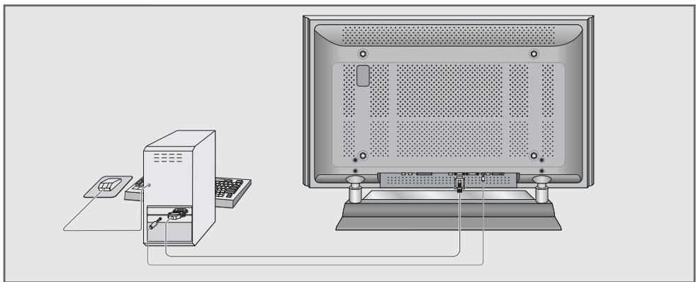 GRUNDIG APOLLO 42 PW 110-7605 TOP - PC MONITOR MODE - 1