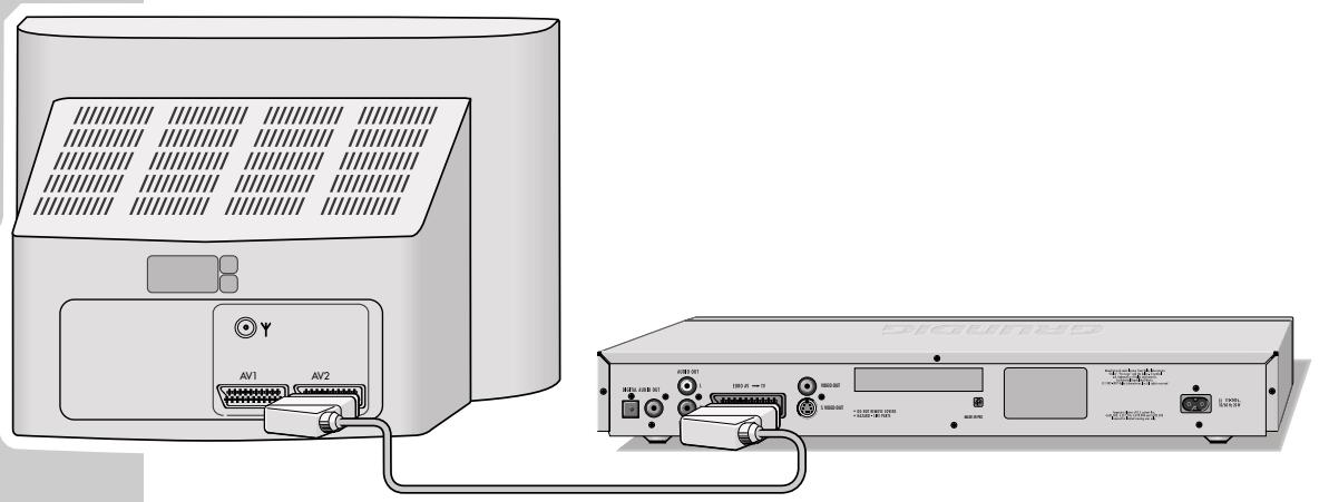 Diagram showing two electronic devices connected to a power interface, labeled with ports and connectors.