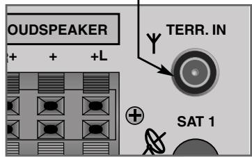 GRUNDIG F.A. PLANAVISION PW 110-8110/9 DOLBY - Connecting an external hifi or Dolby Pro Logic amplifier - 1