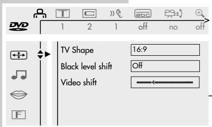 GRUNDIG F.A. PLANAVISION PW 110-8110/9 DOLBY - Picture settings - 1