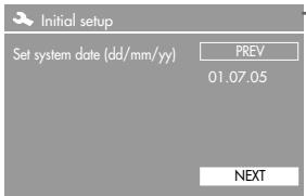 GRUNDIG GDR 4500 - Entering a new time and date - 1