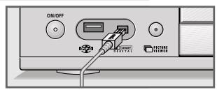 GRUNDIG GDR 4500 - Connecting a camcorder - 2
