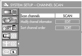 GRUNDIG GDR 4500 - Tuning television channels automatically - 1