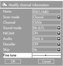 GRUNDIG GDR 4500 - SPECIAL SETTINGS - 1