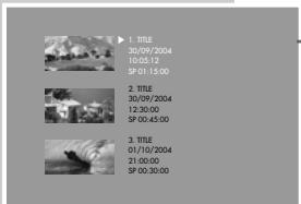 GRUNDIG GDR 4500 - Deleting titles (recordings) from the disc - 1