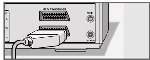 GRUNDIG GDR 6460 VCR DVD OPTAGER - CONNECTION AND PREPARATION - 3