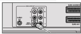 GRUNDIG GDR 6460 VCR DVD OPTAGER - Connecting a digital multi-channel amplifier or digital two-channel audio system - 4