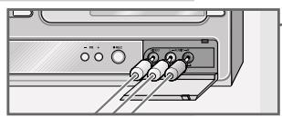 GRUNDIG GDR 6460 VCR DVD OPTAGER - Connection and preparation - 2