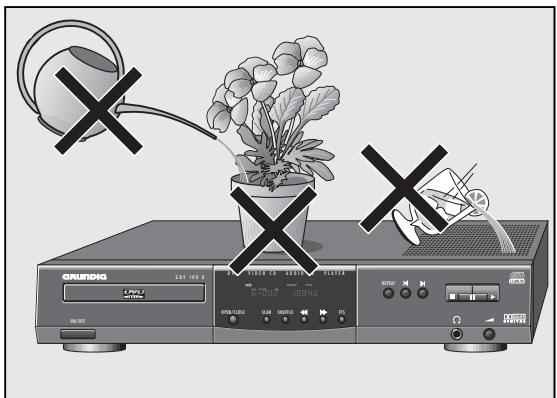 GRUNDIG GDV 100 D (VERS.2) - The child lock - 4