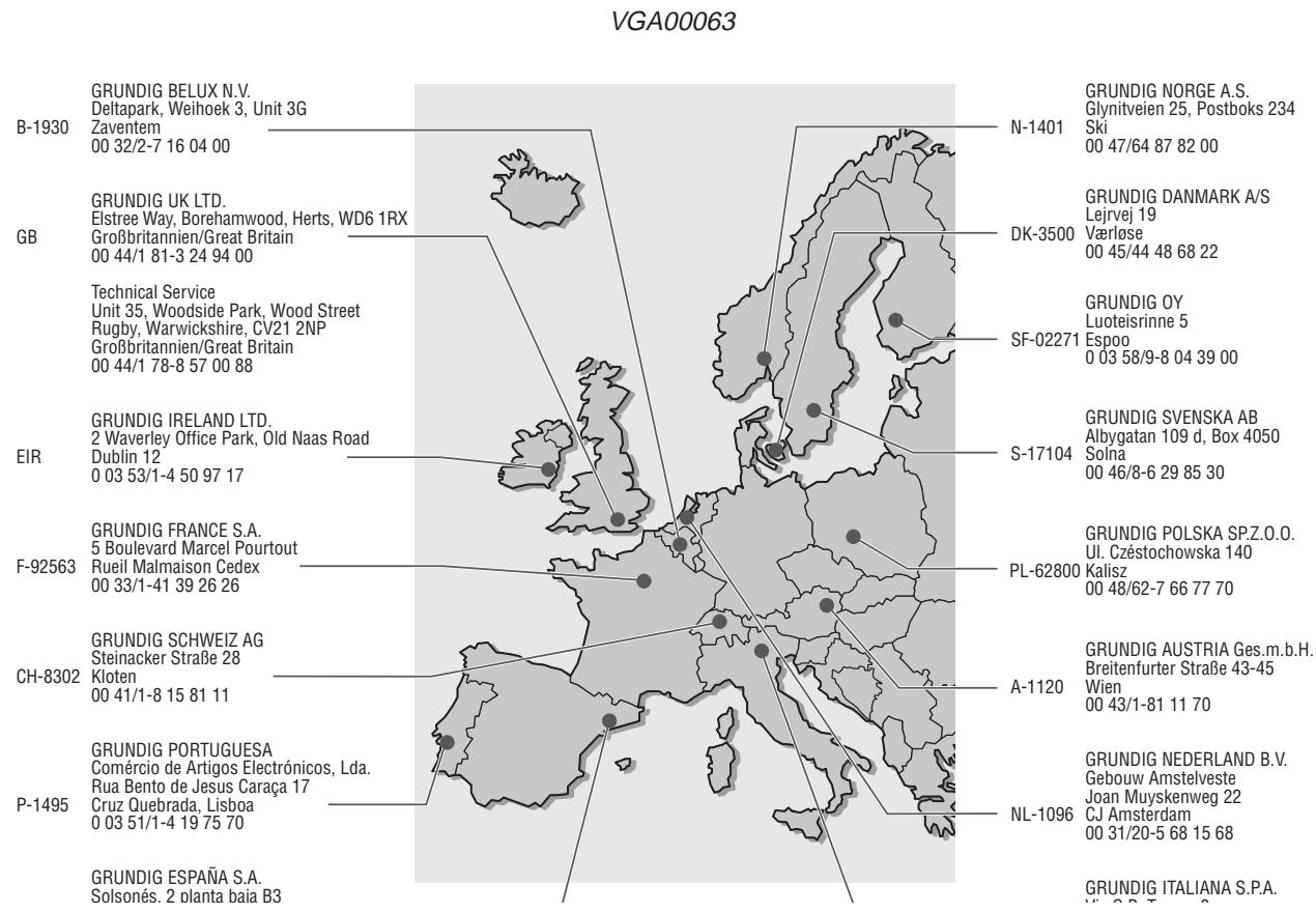 GRUNDIG GDV 100 D (VERS.2) - GRUNDIG Service Europe - 1