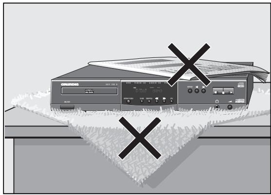 GRUNDIG GDV 100 D (VERS.2) - The child lock - 2