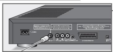 GRUNDIG GDV 110 - Connecting to a digital multi-channel audio/video receiver - 1