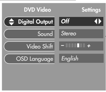 GRUNDIG GDV 110 - Adjusting the DVD player to a digital multi-channel audio/video receiver - 1