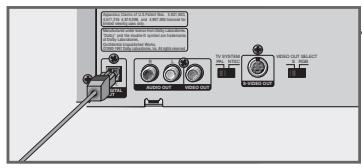 GRUNDIG GDV 120 - Connecting to a digital multi-channel audio/video amplifier - 1