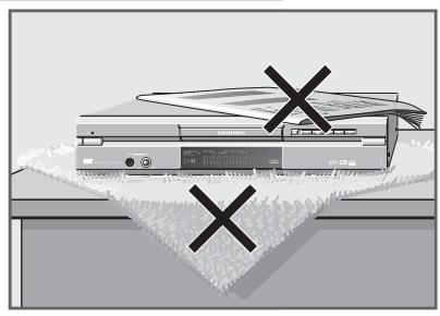 GRUNDIG GDV 120 - SET-UP AND SAFETY - 2
