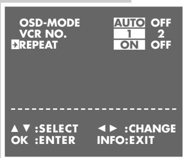 GRUNDIG GV 900 SV/1 - Selecting the MODE menu - 3