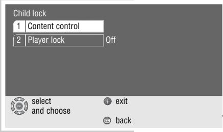 GRUNDIG LIVANCE GDP 3100 - Authorising the contents of a DVD - 1
