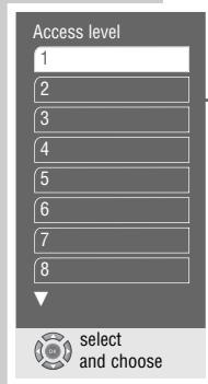 GRUNDIG LIVANCE GDP 3200 - Authorising the contents of a DVD - 2