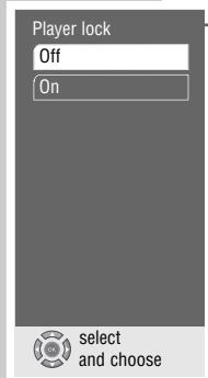 GRUNDIG LIVANCE GDP 3200 - Releasing the disc tray of the DVD player - 1