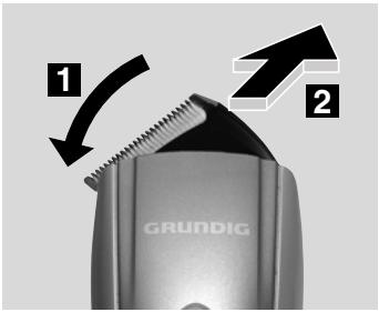 GRUNDIG MC 8540 MASZYNKA DO STRZY. BRODY I W - Tondre la barbe - 1