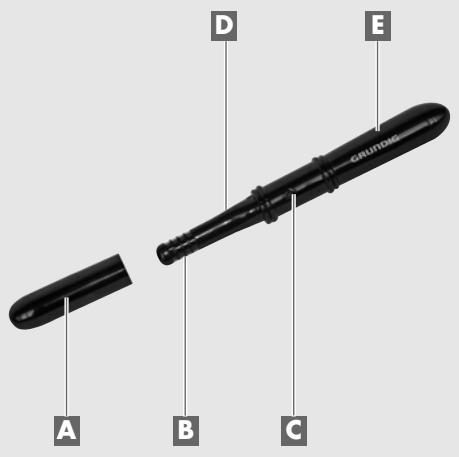 GRUNDIG MT 2600 MULTIHAARTRIMMER, B, INKL. B - MULTI HAIR TRIMMER - 2