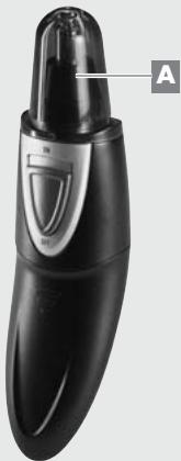 GRUNDIG MT 3910 NOSE/EARTRIMMER BATTERY - NOSE AND EAR HAIR TRIMMER - 13