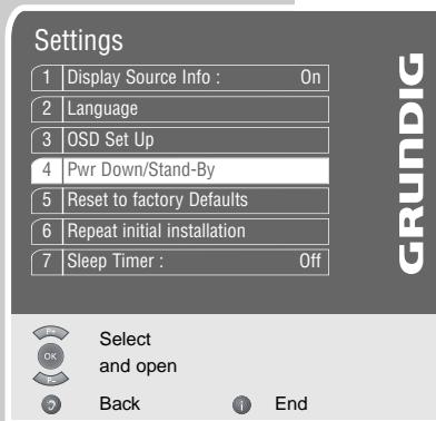 GRUNDIG PLANAVISION 42 PXW 110-8620 DOLBY - Evaluating synchronisation signals - 1