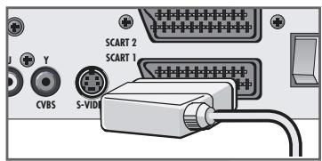 GRUNDIG PLANAVISION 50 PXW 130-8620 DOLBY - Connecting a decoder or satellite receiver/set-top box - 2