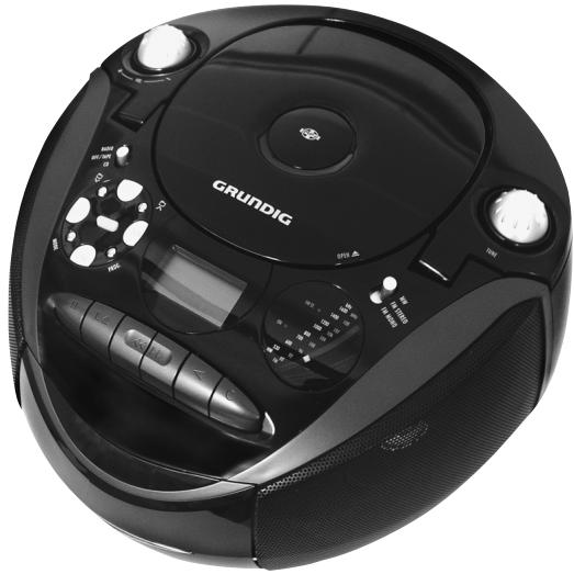 GRUNDIG RRCD 3700 MP3 - CD unit - 1