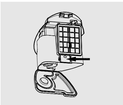 GRUNDIG VCC 4850 FLOOR VACUUM CLEANER BAGLES - Cleaning the dust container - 2