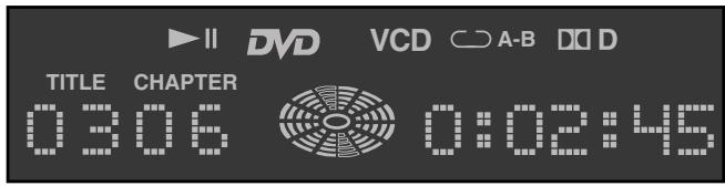 GRUNDIG XENARO GDP 5100 - The display elements of the DVD player - 1
