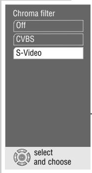 GRUNDIG XENARO GDP 5100 - Adapting the colour bandwidth - 1