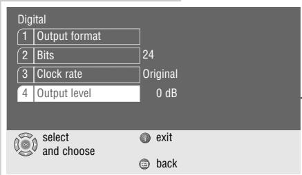 GRUNDIG XENARO GDP 5100 - Setting the sampling rate. - 1