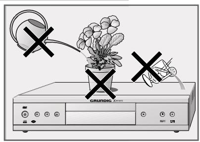 GRUNDIG XENARO GDP 5100 - SET-UP AND SAFETY - 4