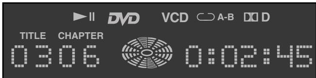 GRUNDIG XENARO GDP 5120 - The display elements of the DVD player - 1