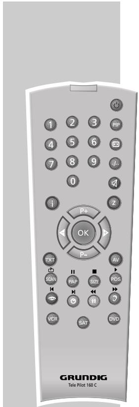 GRUNDIG XEPHIA 42 PW 110-5501 TOP - Increasing character size - 1