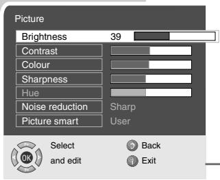 GRUNDIG XEPHIA 42 PW 110-5501 TOP - Selecting the channel position for the PC - 1