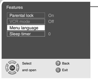 GRUNDIG XEPHIA 42 PW 110-5501 TOP - Child lock - 1