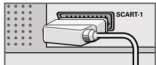 GRUNDIG XEPHIA 42 PW 110-5501 TOP - Connecting a video recorder, DVD player or set-top box - 2