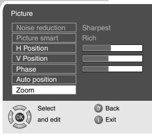 GRUNDIG XEPHIA 42 PW 110-5501 TOP - Audio settings - 1