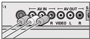 GRUNDIG XEPHIA 42 PW 110-5501 TOP - Connecting a video recorder, DVD player or set-top box - 5