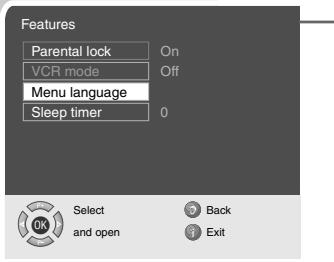 GRUNDIG XEPHIA 42 PW 110-5510 TOP - Child lock - 1
