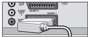 GRUNDIG XEPHIA 42 PW 110-6605 TOP - Connecting a video recorder, DVD player or set-top box - 2