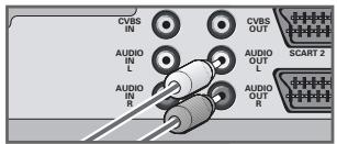 GRUNDIG XEPHIA 42 PW 110-6605 TOP - Connecting the HiFi system - 2