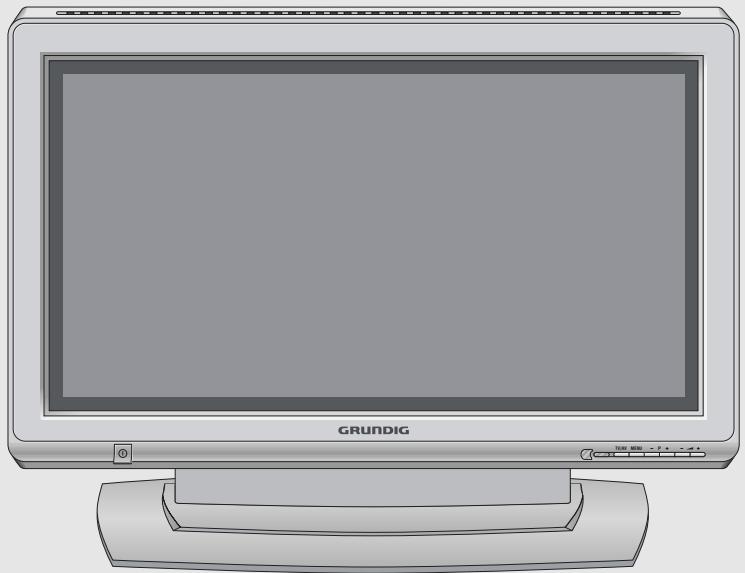 GRUNDIG XEPHIA 42 PW 110-6605 TOP - Controls on the television - 1