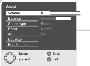 GRUNDIG XEPHIA 42 PXW 110-6616 REF - Audio settings - 1