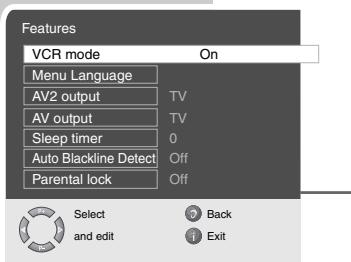 GRUNDIG XEPHIA 42 PXW 110-6616 REF - Using the EURO/AV socket (S-Video signal) - 5